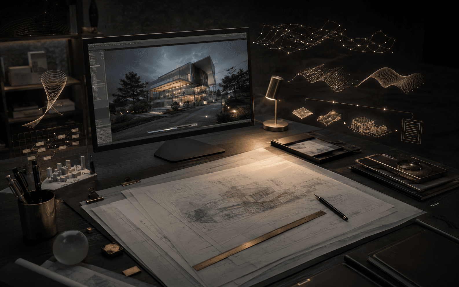 AI for Architects premium product artwork