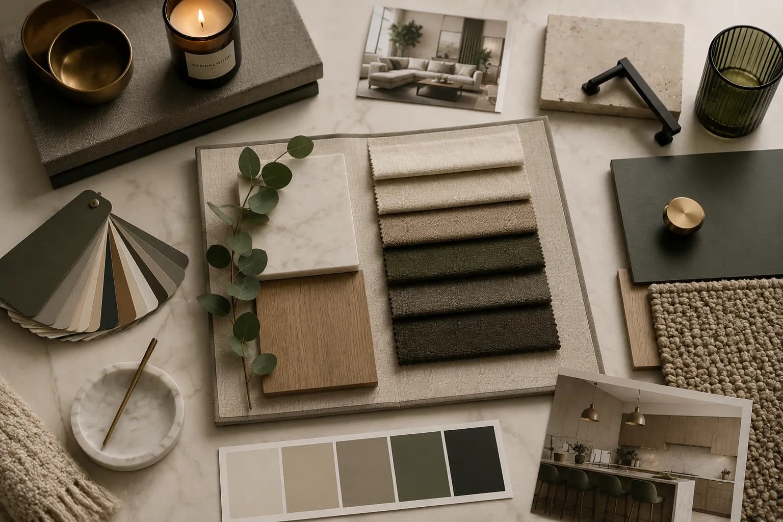Interior Moodboard Architect premium product artwork